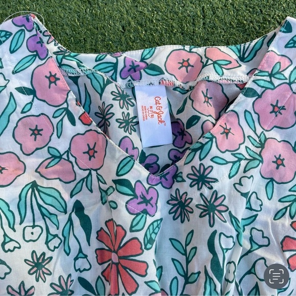 Cat & Jack Beach swim Coverup size medium pool summer Preowned - Picture 3 of 4